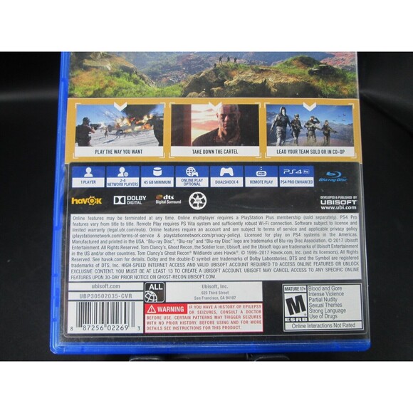 Tom Clancy's Ghost Recon: Wildlands - Sony PlayStation‎ 4 - Picture 6 of 9